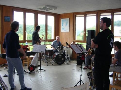 stage de musique jazzo